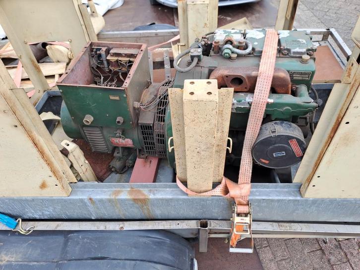 Lister Petter Generator - Gebruikt, Doe-het-zelf en Verbouw, Motoren, Ophalen