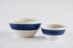 Koka blå schalen 2x Hertha Bengtson, Ophalen of Verzenden, Overige stijlen, Aardewerk, Schaal of Schalen