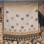 Vintage Wandkleed - Geometrisch Patroon, Gebruikt, 50 tot 100 cm, ., .