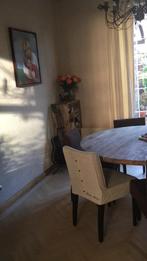 6 stoelen + 16 hoezen Rivera Maison, Ophalen, Overige kleuren, Zo goed als nieuw, Stof