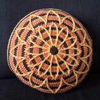 Kussen Retro, Ophalen of Verzenden, Nieuw, Oranje, Rond