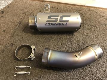 SC Project CR-T uitlaat demper BMW R-NineT R Nine T 14-20