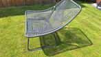 Loungestoel tuin - zitting is stuk, Tuin en Terras, Tuinsets en Loungesets, Ophalen, Gebruikt, Aluminium