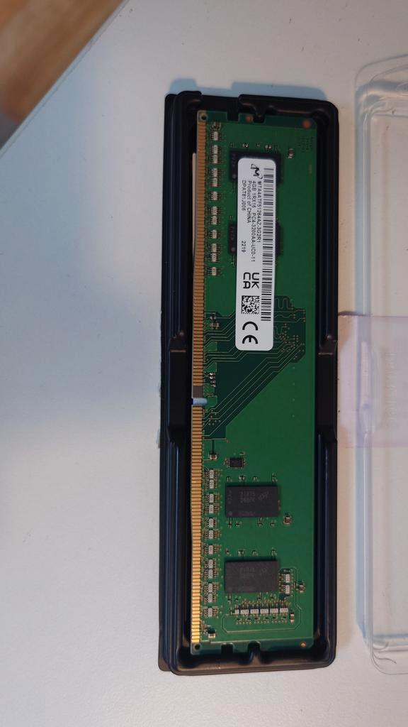 2 stuks Micron 4GB DDR4 RAM - Nieuw,, Computers en Software, RAM geheugen, Zo goed als nieuw, Desktop, 4 GB, DDR4, Ophalen of Verzenden