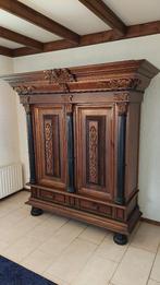 Groenlose kast, eiken, Ophalen