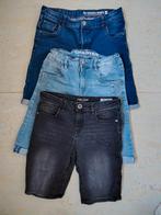 3 korte jongens spijker/jeans broeken mt 158-164, Ophalen of Verzenden, Zo goed als nieuw, Jongen, Broek