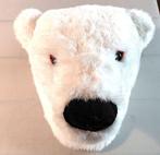 Berehoofd Pluche 30x30x27 hxbxd      0111, Ophalen of Verzenden, Zo goed als nieuw