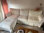 Ikea Ektorp 3 zitsbank met chaise longue wit, Ophalen, Minder dan 75 cm, Driepersoons, Zo goed als nieuw