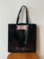 Iconic Ted Baker Shopper zwart roze strik large, Sieraden, Tassen en Uiterlijk, Shopper, Zo goed als nieuw, Zwart, Verzenden