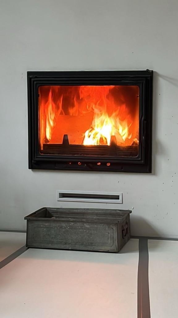 CV haard aansluiting Buffervat 800L en toebehoren, Huis en Inrichting, Haarden, Gebruikt, Houthaard, Ophalen