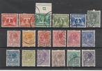 R1-R18 1925 Tweez. roltanding, Postzegels en Munten, Postzegels | Nederland, Ophalen of Verzenden, T/m 1940, Gestempeld