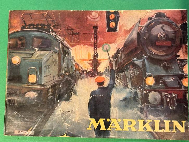 Märklin catalogus 1952, Hobby en Vrije tijd, Modeltreinen | H0, Gebruikt, Boek, Tijdschrift of Catalogus, Wisselstroom, Märklin