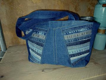 9) Denim hand tas van jeans Spijkerbroek  beschikbaar voor biedingen