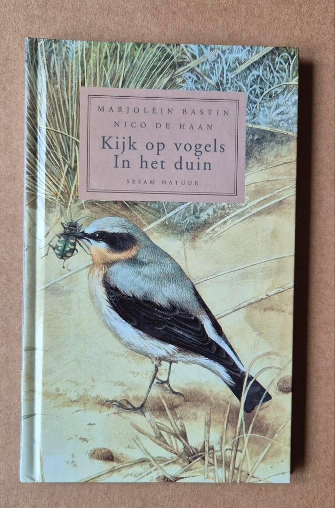 Marjolein Bastin: Kijk op vogels in het duin., Boeken, Natuur, Zo goed als nieuw, Vogels, Ophalen of Verzenden