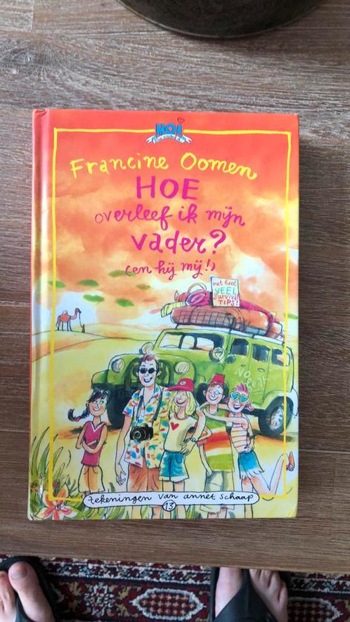 Francine Oomen - Hoe overleef ik mijn vader? (en hij mij!), Boeken, Kinderboeken | Jeugd | 13 jaar en ouder, Nieuw, Ophalen of Verzenden