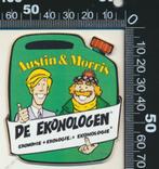 Sticker: Austin en Morris - De Ekonologen, Verzamelen, Stickers, Auto of Motor, Ophalen of Verzenden, Zo goed als nieuw