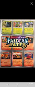 Paldean fates complete base set!, Hobby en Vrije tijd, Verzenden, Zo goed als nieuw, Meerdere kaarten