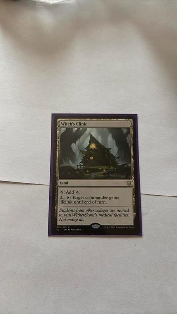 Witch’s Clinic beschikbaar voor biedingen