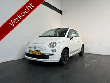 Fiat 500 1.4-16V Lounge. Pano. 07-2026 APK! (bj 2008) beschikbaar voor biedingen