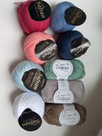 Safran drops 115 bollen (9 kleuren), Hobby en Vrije tijd, Breien en Haken, Ophalen of Verzenden, Nieuw, Breien of Haken, Wol of Garen