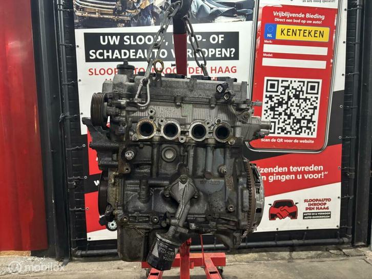 Toyota Yaris ('99-'05) 1.0 16V Motorblok 1SZFE 76.809 KM, Auto-onderdelen, Motor en Toebehoren, Toyota, Gebruikt, Ophalen of Verzenden