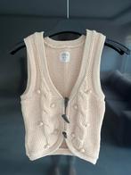 Gilet met houtje touwtje, Kleding | Dames, H&M, Beige, Ophalen of Verzenden, Zo goed als nieuw