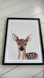 Schilderij poster store | hertje, Ophalen, Zo goed als nieuw, Wanddecoratie