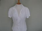Witte blouse maat 3 van La Fee Maraboutee ., Maat 38/40 (M), Ophalen of Verzenden, Wit, Zo goed als nieuw