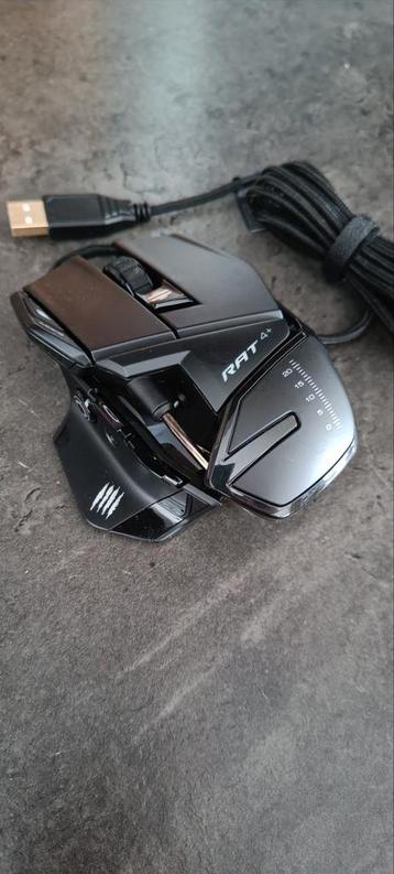 MAD CATZ R.A.T.4+ OPTISCHE GAMING  MUIS, NIEUW!! beschikbaar voor biedingen