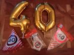 Feestversiering 40 jaar, Ophalen, Zo goed als nieuw, Versiering, Verjaardag