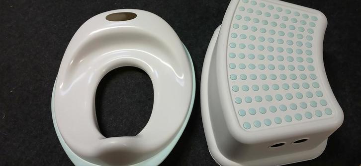 Potje en opstapje, Kinderen en Baby's, Badjes en Verzorging, Zo goed als nieuw, Overige typen, Overige merken, Standaard, Ophalen