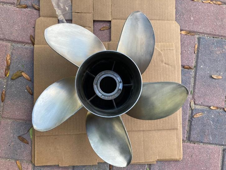 RVS HIGH FIVE 5 blad schroef propeller Mercruiser, Volvo BBM, Watersport en Boten, Accessoires en Onderhoud, Zo goed als nieuw