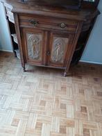 Antieke Engelse Kast met Spiegel, Antiek en Kunst, Antiek | Meubels | Kasten, Ophalen