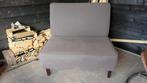 2 Grijze Loveseats / bankjes in Zeer Goede Staat, Huis en Inrichting, Fauteuils, Ophalen, Zo goed als nieuw, 75 tot 100 cm, Stof