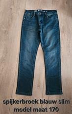 Spijkerbroek maat 170 blauw slim fit model, Ophalen of Verzenden, Zo goed als nieuw, Jongen, Broek