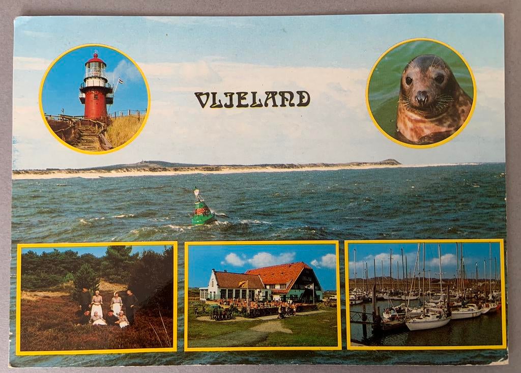 Vlieland, Ophalen of Verzenden, 1960 tot 1980, Gelopen, Waddeneilanden