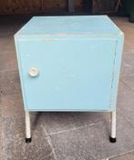jaren '70 opberg/nachtkastje retro/vintage kinderkamer, Huis en Inrichting, Slaapkamer | Nachtkastjes, Ophalen, Gebruikt, Minder dan 45 cm