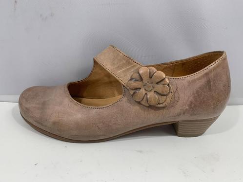 Gabor, bandschoen in taupe kleur, maat 38, Kleding | Dames, Schoenen, Zo goed als nieuw, Schoenen met lage hakken, Bruin, Verzenden