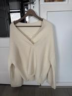 Crèmekleurige wintertrui Arket V-hals (L), Ophalen, Beige, Maat 42/44 (L), Zo goed als nieuw