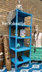 Shabby /India/Manou/Webbing/Kast/Boekenkast, Ophalen of Verzenden