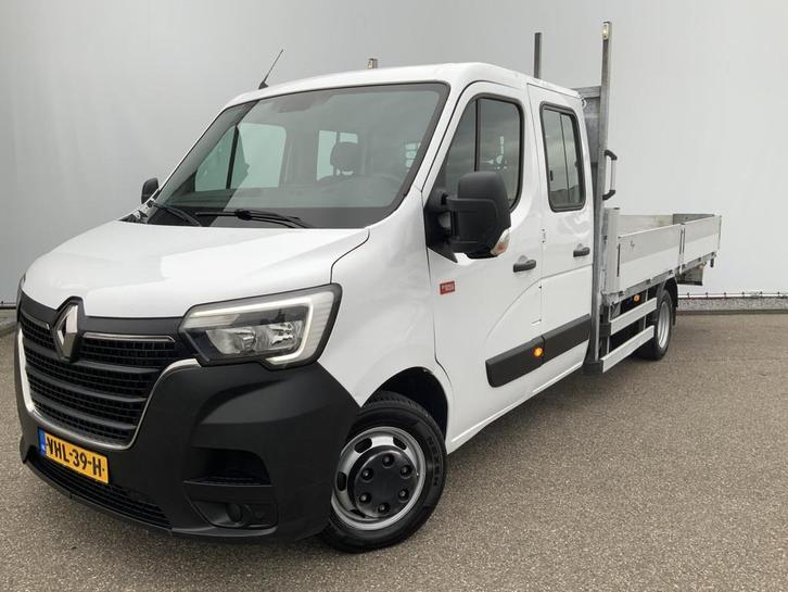 Renault Master T35 2.3 dCi 165 L4 Dub Cab PickUp Navi 6 Zits, Auto's, Renault, Bedrijf, Te koop, Master, ABS, Airconditioning
