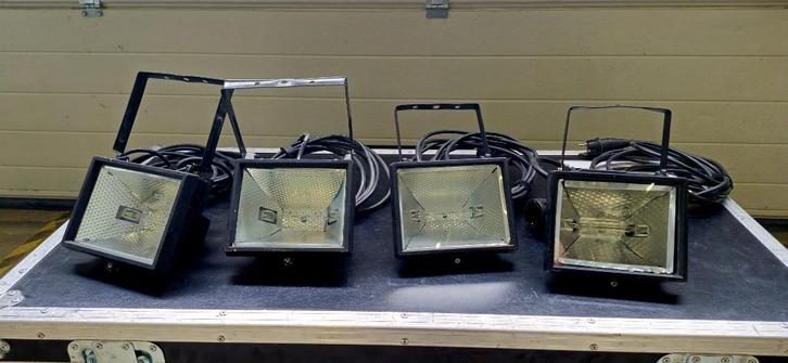 Floodlight symmetrisch 500W, Muziek en Instrumenten, Licht en Laser, Gebruikt, Licht, Ophalen of Verzenden