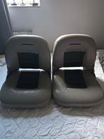 2 mooie Alumacraft stoelen.zwart grijs merk Tempress., Ophalen, Gebruikt, Overige typen, Motorboot