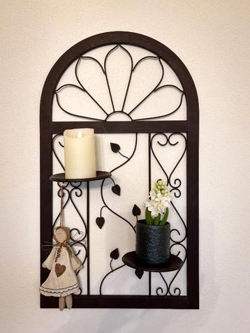 Decoratieve Wandhanger Kaarsen/Planten beschikbaar voor biedingen