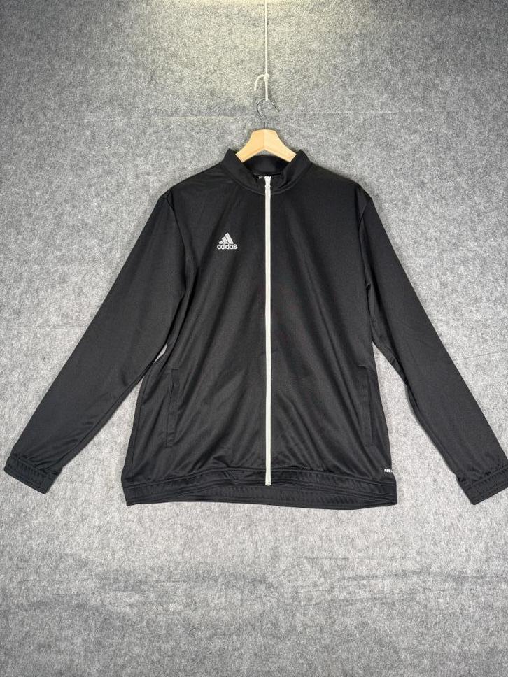 Adidas track jacket – black, size 2XL, Kleding | Heren, Sportkleding, Nieuw, Voetbal, Overige maten, Zwart, Ophalen