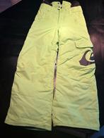 Quiksilver Skibroek Maat S (10) Groen, Kinderen en Baby's, Kinderkleding | Schoenen en Sokken, Ophalen of Verzenden, Zo goed als nieuw