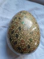 Ovale Papier-maché Doos - 19x13 cm, Antiek en Kunst, Ophalen of Verzenden