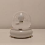 Vintage Targetti Sankey tafellamp, Gebruikt, Ophalen of Verzenden, Glas, Onbekend