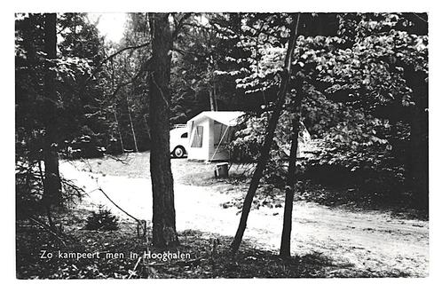 990367 Hooghalen Drenthe 1969 Kamperen Gelopen met postzegel, Verzamelen, Ansichtkaarten | Nederland, Gelopen, Drenthe, 1960 tot 1980