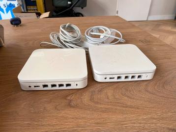 2x Apple Airport Extreme Base stations A1143 beschikbaar voor biedingen